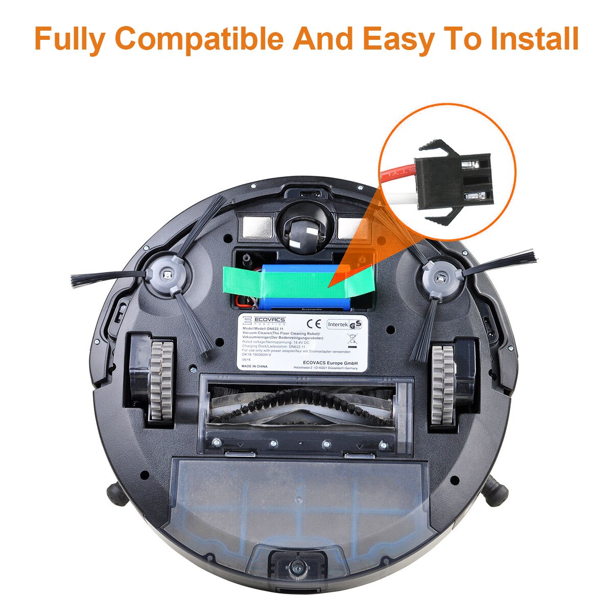 N79 Battery for Eufy RoboVac 11C 11S 11, 30C 30 , RoboVac 15C, Conga 990, Ecovacs Deebot N79S N79, Conga 1090, Conga serie 950