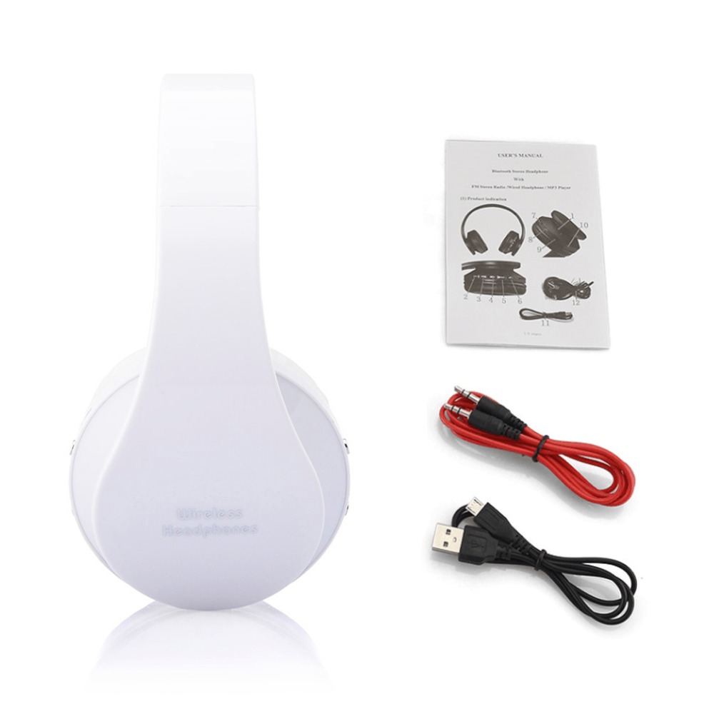 Headfone Casque Audio Bluetooth Headset Big Earphone Cordless Wireless Headphone for Computer PC Head Phone iPhone With Mic Aptx