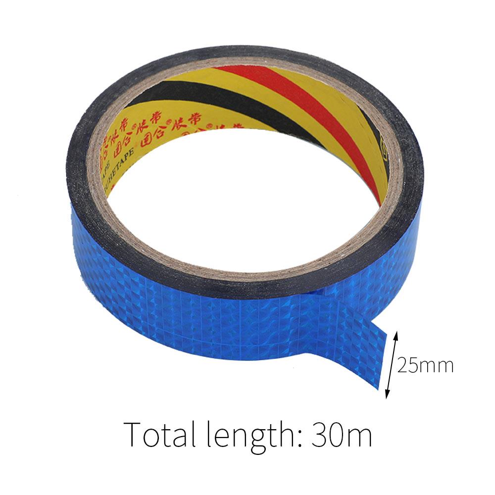 Markeringstape waarschuwingstape decoratieve tape 30m 6 kleuren multifunctioneel kantoorveiligheid plakpapier gele tapes bescherming