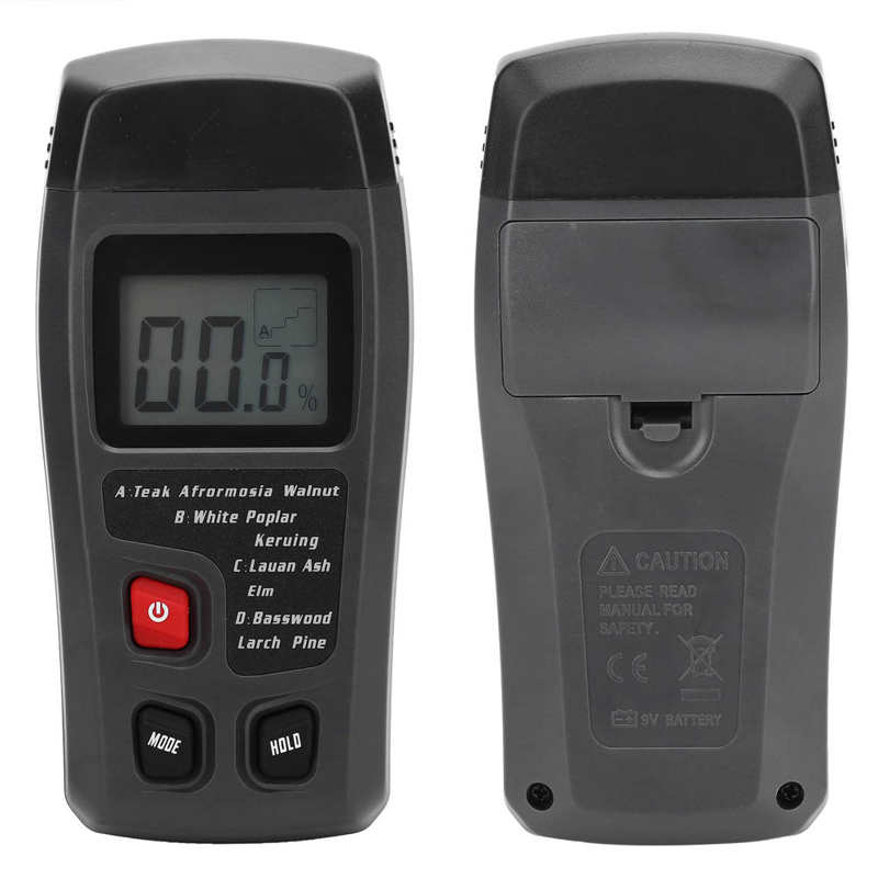 Wood Moisture Meter Digital Wall Paper Cardboard Box Wet Dry Humidity Accuracy Tester Wood Humidity Measuring Tools