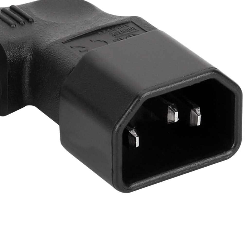 IEC320-C14 à IEC 320 C5 femelle trèfle cordon d'alimentation câble d'alimentation adaptateur pour alimentation pour ordinateur portable Scanner imprimante, 10A-16A 250V
