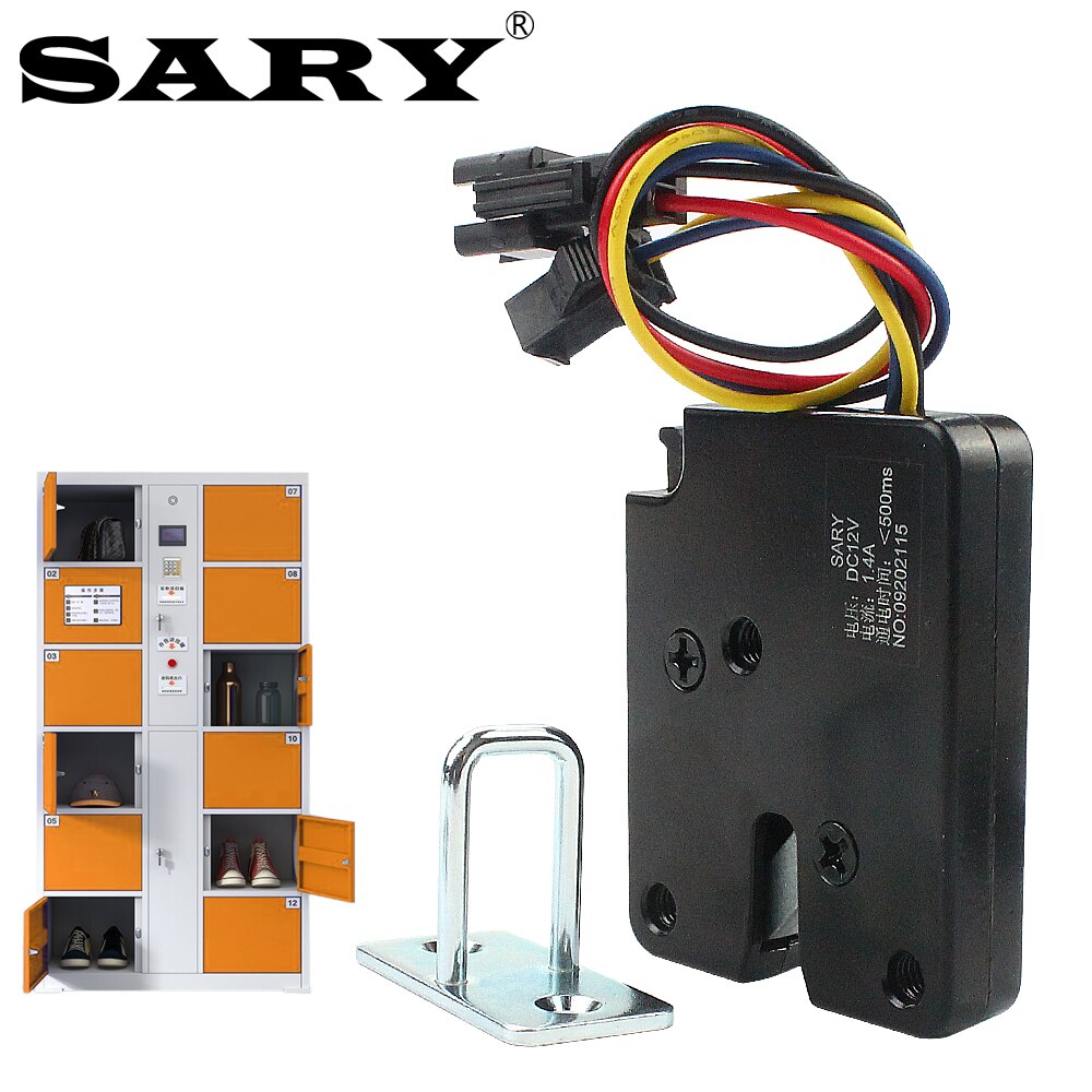 5-delig klein kastdeur elektronisch slot DC3v5v12v automaat deurslot elektrisch bedieningsslot mini ladekast slot