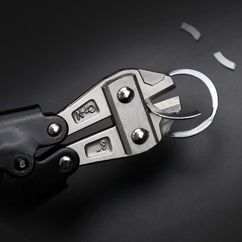 Manual 8 Inch Bolt Steel Clamp Bolt Mini Steel Scissors Wire Scissors Tool Multi-function Scissors L5V7