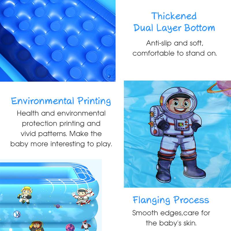 120/130/150/180/210CM para 1-5 personas, gran piscina inflable, portátil, plegable, para niños, baño de bebé, bañera de remos, piscina
