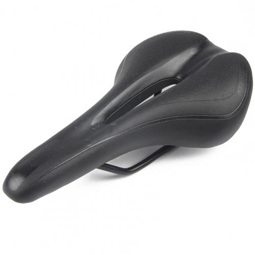 1Pcs Fiets Kussen Zadel Fiets Skid-Proof Comfort Seat Mat Fietsen Accessoires Voor Ountain Bike Fietsen Pad kussen Cober: Black