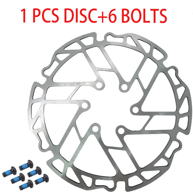 Newgoal fietsremschijf 180mm 2 stuks RVS fietsremschijf met 12