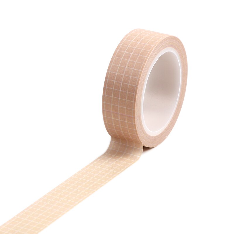 Black and White Grid Washi Tape Japanese Paper DIY Planner Masking Tape Adhesive Tapes Stickers Decorative Stationery Tapes 10M: 3