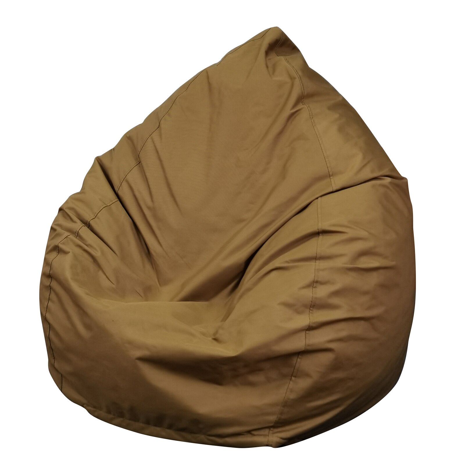Sac de haricot canapés couverture sans remplissage couverture de chaise souple chaise longue siège haricot sac salon meubles jouets vêtements organisateur de stockage: COFFEE