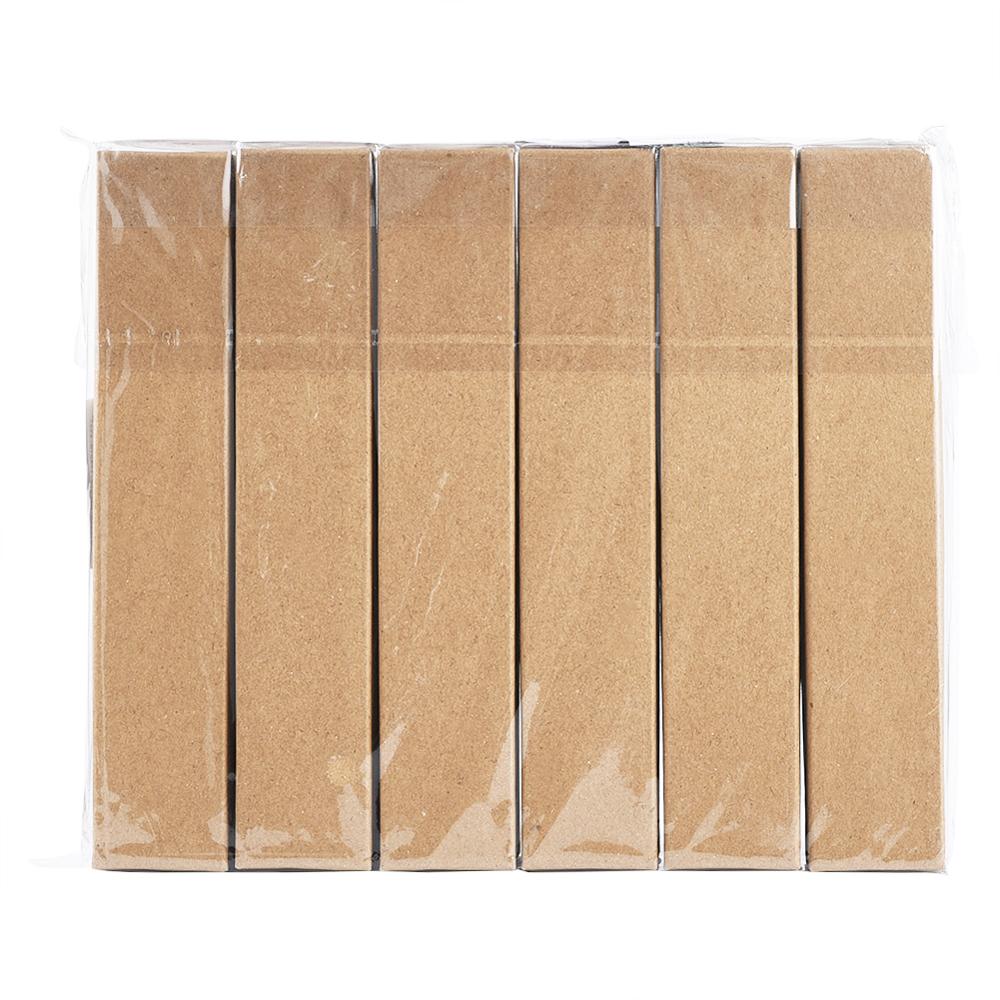 12pcs Cardboard Jewelry Boxes - 21x4x2cm Rectangle Packaging for Bracelets, Necklaces