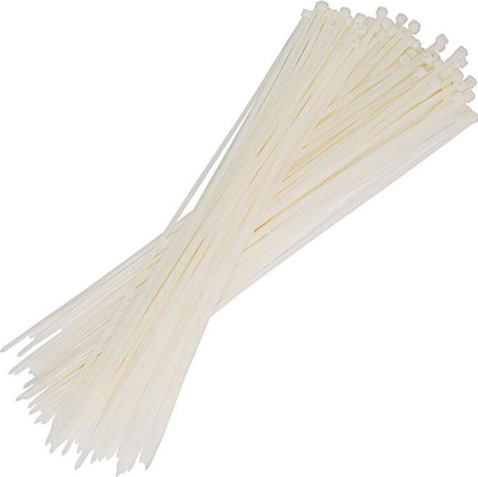 Abrazadera de Velcro para cables con Clip de plástico, 37 Cm, 100 Uds.