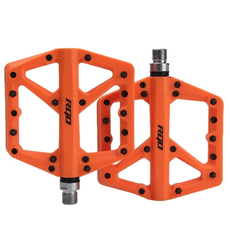 Pédales Arrière Plates En Métal Pour Vélo - Repose-pieds Pliables, Dégagement Rapide, 11,2 X 3,7 Cm