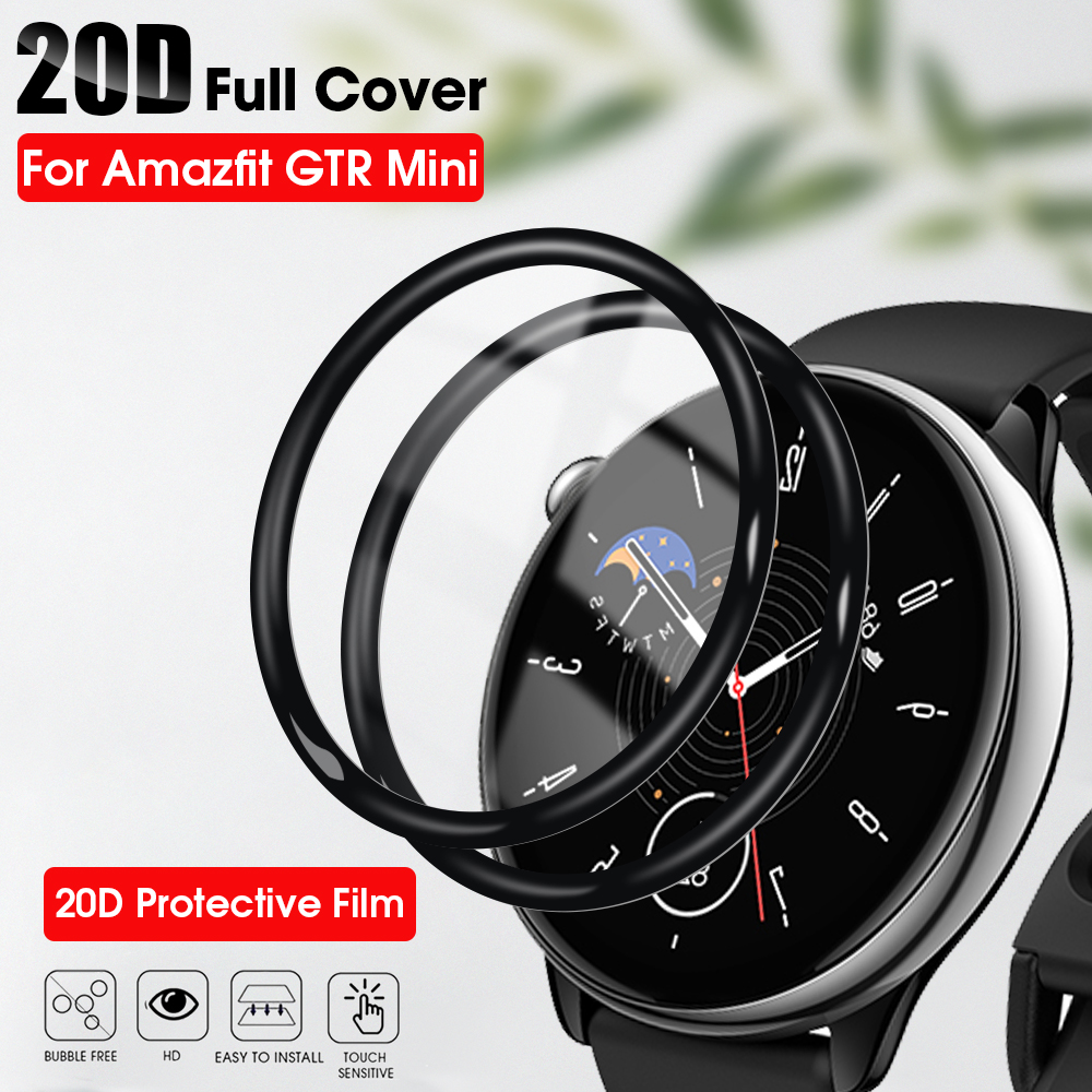 Screen Protector For Amazfit GTR Mini SmartWatch Protective Film not Tempered Glass Soft Screen Cover For Huami Amazfit GTR Mini