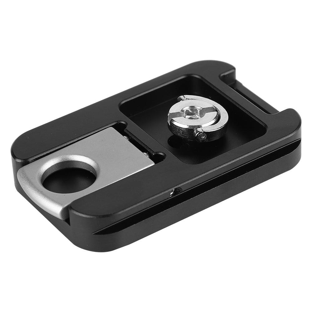 Aluminium Legierung QR-60 Quick Release Platte 1/4 "Schraube Montieren mit Schnalle für Arca-Swiss Ball Kopf Stative