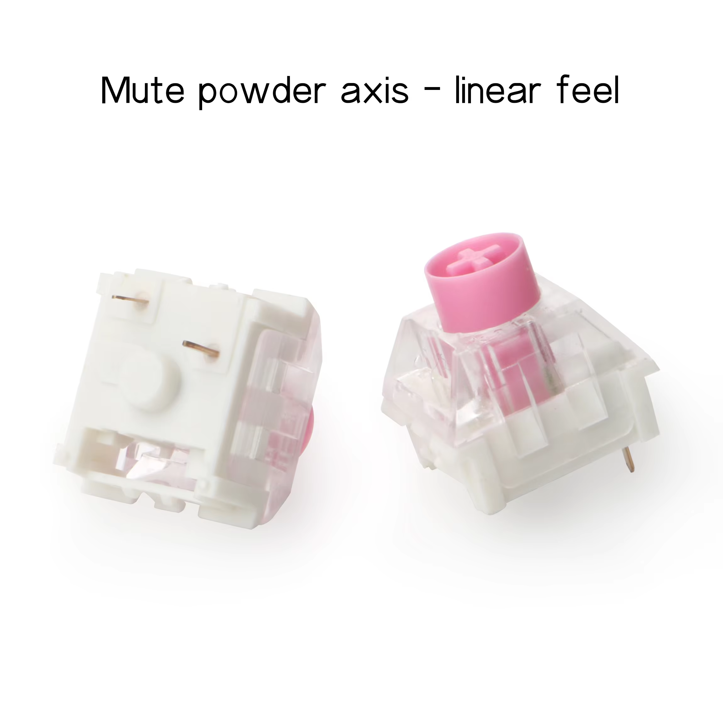 Kailh BOX Switch Silent Pink 35g Linear Keyboard Switches RGB SMD MX Mechanical Keyboard 3 Pins Mute For Job typing switch