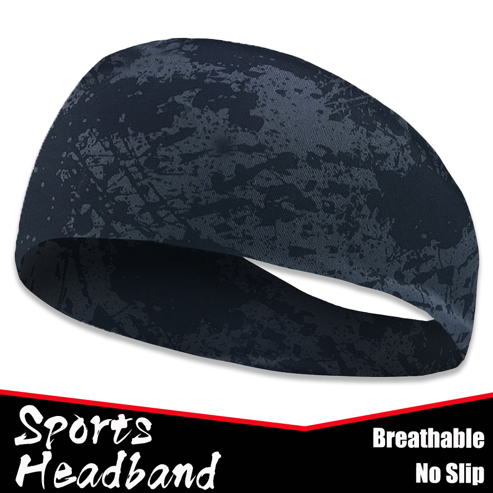 Stirnbänder für Männer Frauen Herren SchweißBand Sport Stirnband Feuchtigkeit Wicking trainieren Schweißbänder Yoga Haar Bands Kopf Schweiß