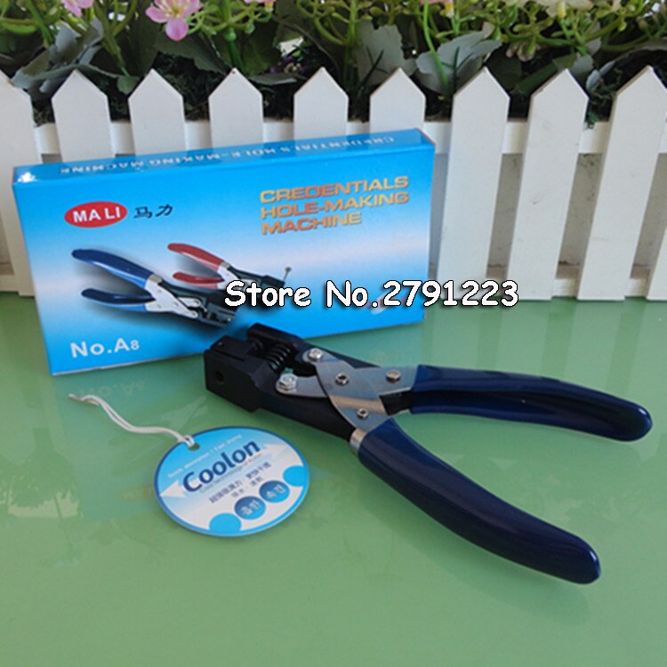 PVC card paper round hole punch puncher slot punch,hole size
