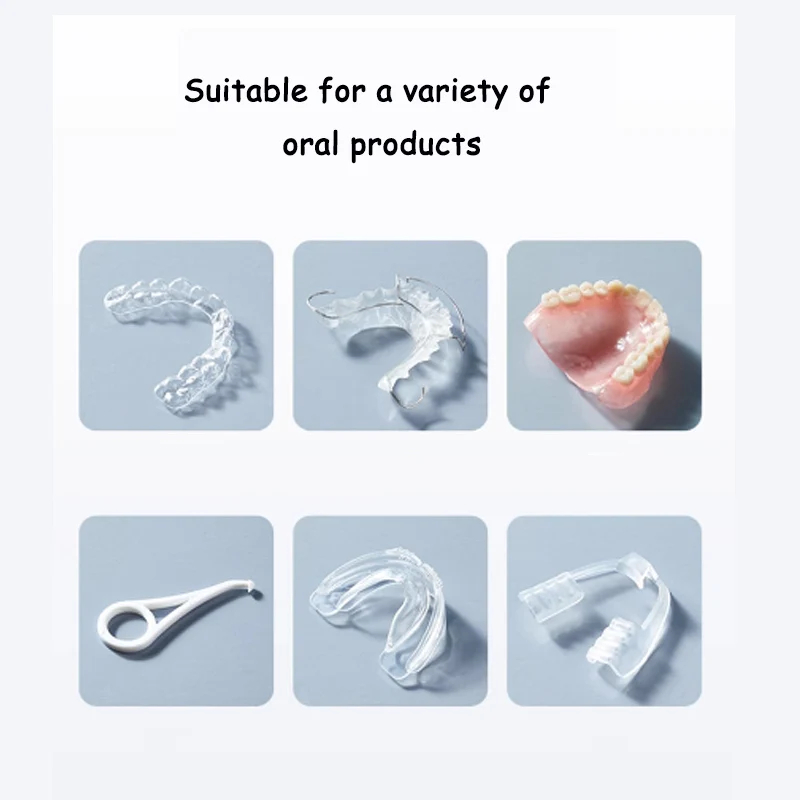 Ultrasonic Electric Braces Cleaner Machine Multi-function Invisible Retainer Denture Jewelry Glasses Makeup Brush Cleaner