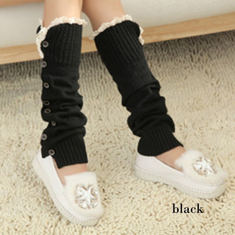 Yamobi Leg Warmers Loss Gebreide Beenwarmers voor dames, Y2K Lolita beenstulpen lange sokken Kawaii Gehaakte beenwarmers Gothic lange beenmouwen voor vrije tijd