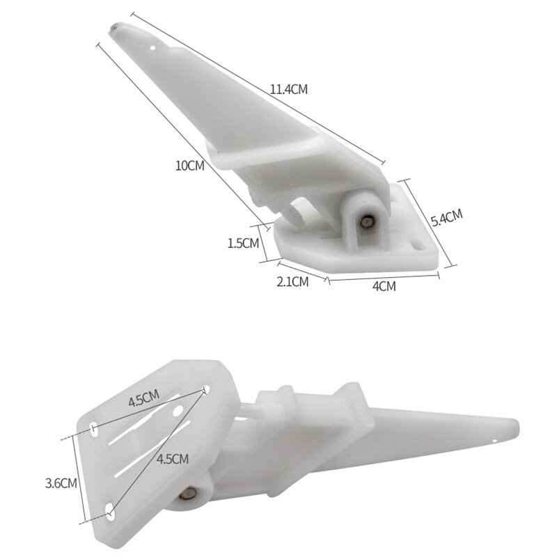 Universele 80 mph marine speedeter pick-up pitot boot speed tube plastic voor boot jacht