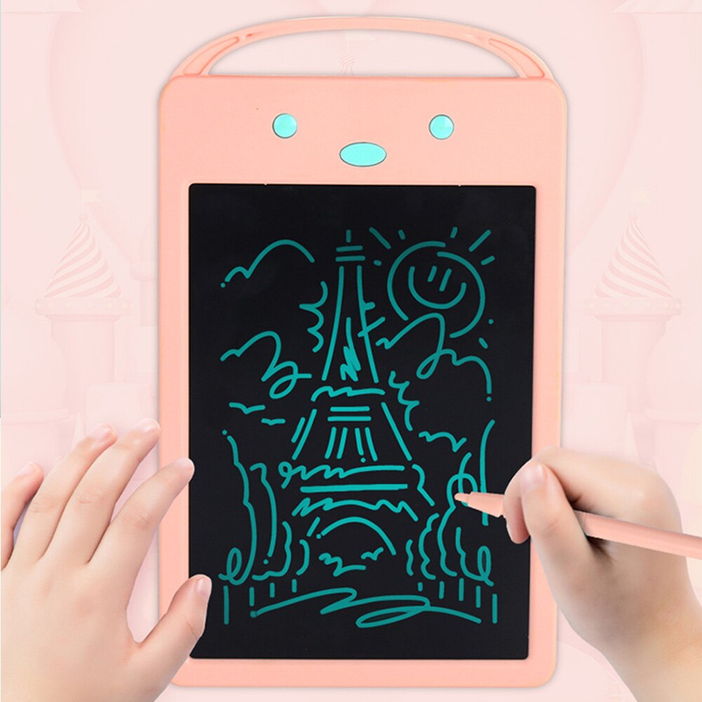 8.5Inches Partial Erasable Electronic Portable LCD Screen Colorful Display Ultra Thin Office Kids Painting Handwriting Board