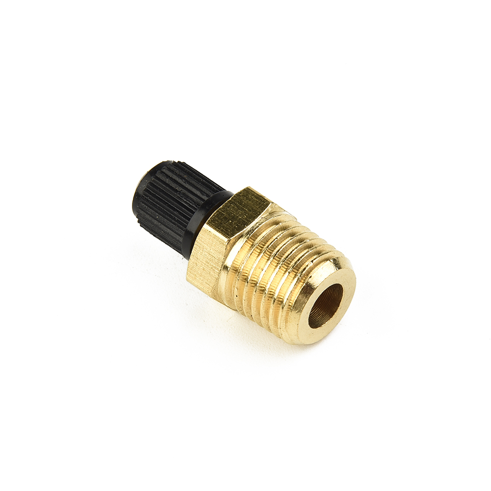 Bouchon en plastique noir pour compresseur d'air, assujetde remplissage, pièces utiles, laiton nickelé massif, accessoires neufs, 1 PC