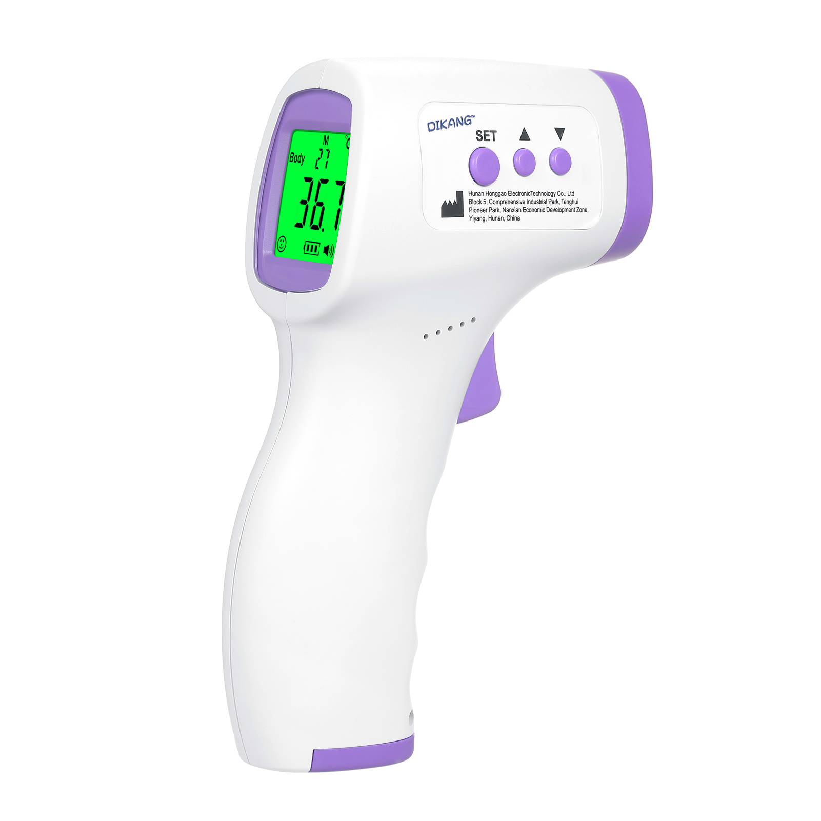 Digitale Infrarood Voorhoofd Thermometer Lcd Contactloze Temperatuur Meting Volwassen &amp; Kinderen Gebruik + Tonometer + Pulsoximeter: Option 3