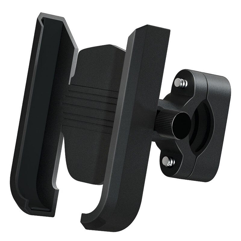 Motorcycle Mobile Phone Holder Battery Car Electric Bicycle Bicycle Riding Shockproof Fixed Navigation Mobile Phone Holder: Black