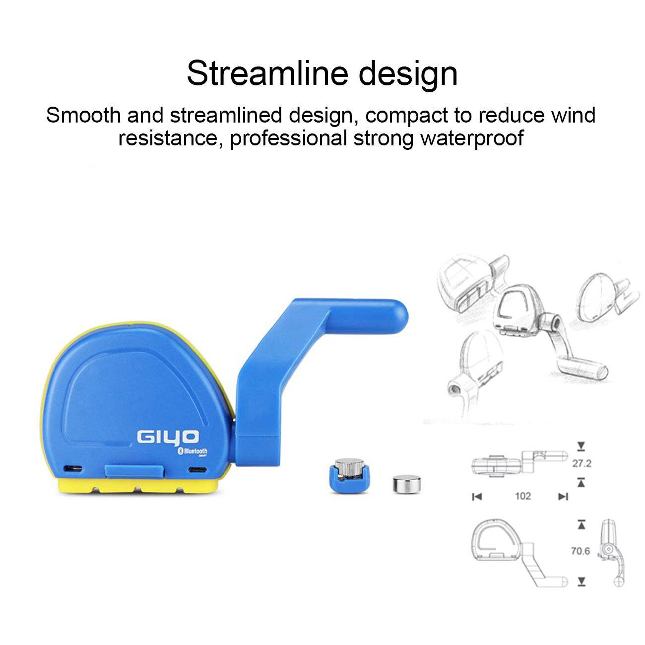 Bluetooth Cycling Computer Waterproof MTB Wireless Intelligent Cadence Sensor Counter Bicycle BT4.0 Speedometer Bike Accessories