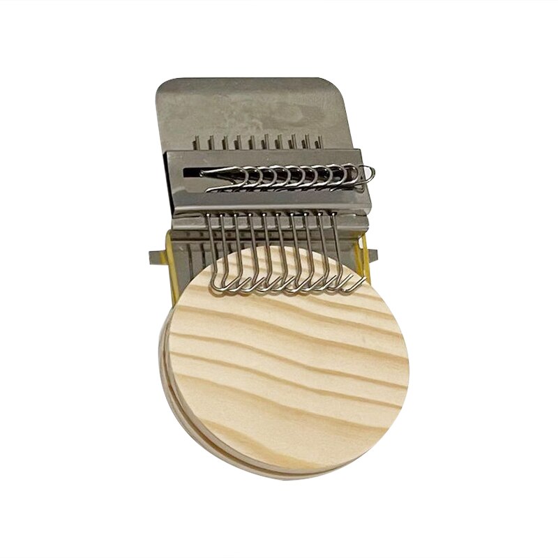 Kleine Webstuhl Weben Werkzeug Einzigartige Holz Stopfen Maschine Mini Weben Webstuhl für DIY Handwerk Class Reisen Heimat Darner LBShipping: Kiefer 12-Stift