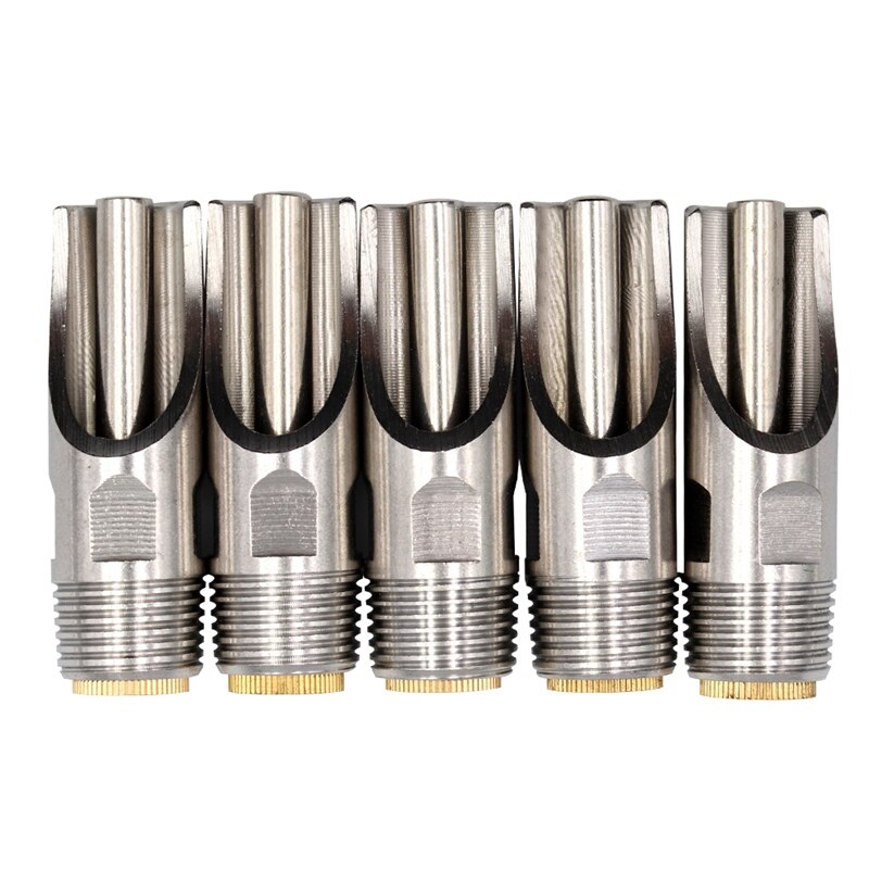 5 Pcs Roestvrij Staal Varken Tepel Automatische Vee Nuttig Silver Tone Schapen Waterer Drinker Varken Dirinking Water