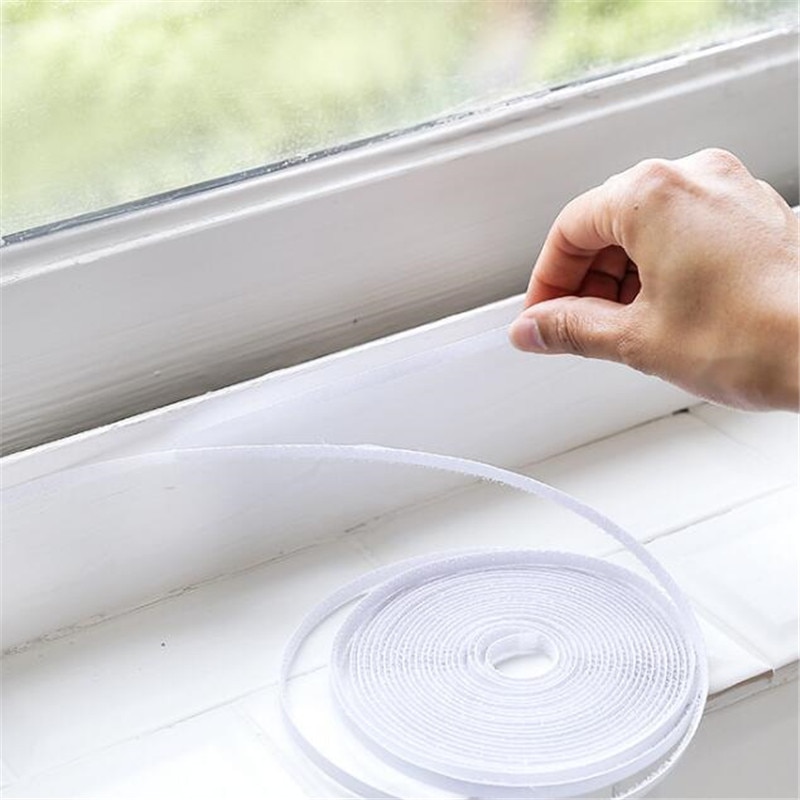 Romanzo 1.3M * 1.5M samoprzylepna moskitiera Flyscreen kurtyna owad latać komar błąd sito siatkowe artykuły domowe