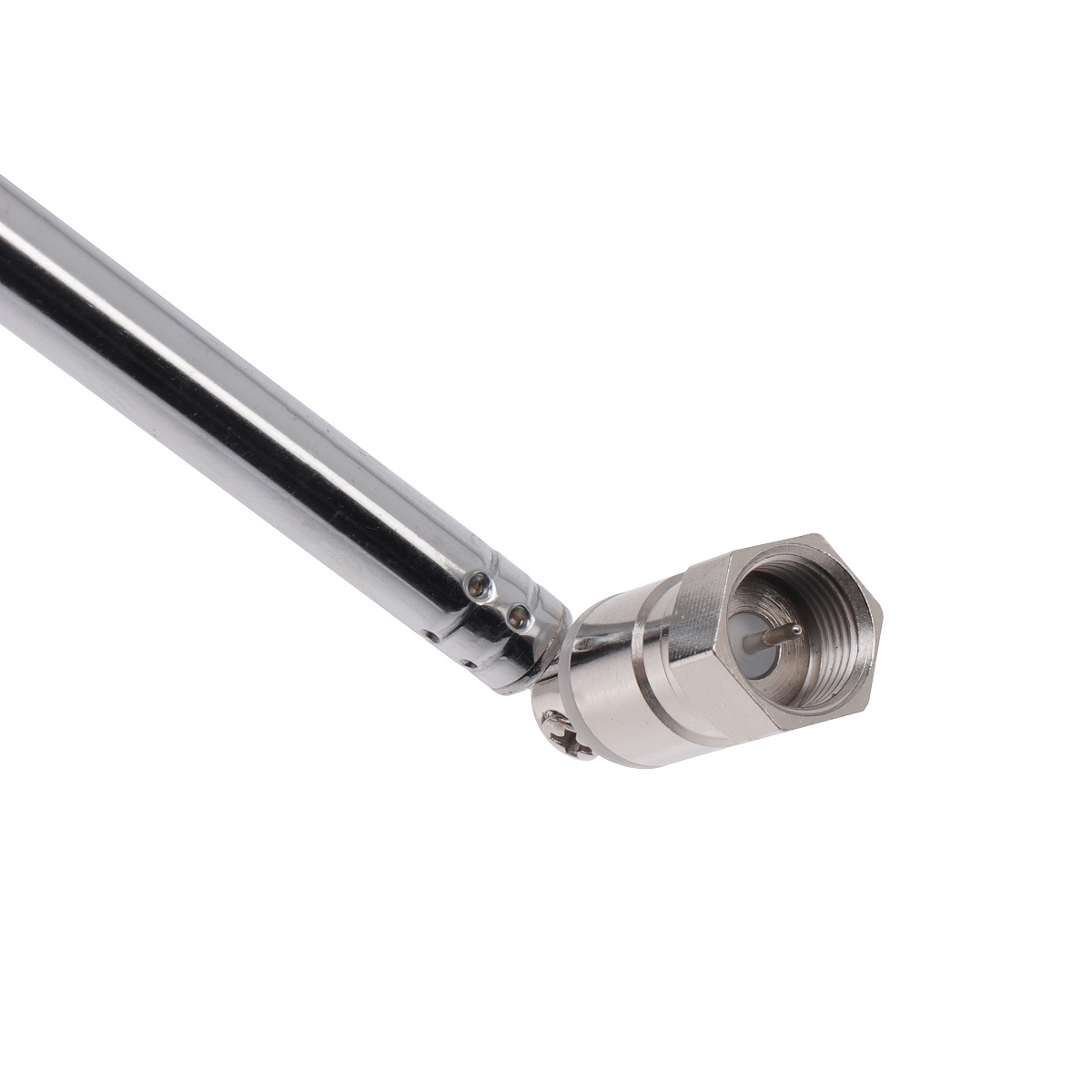 Telescopic Aerial Antenna 5/6 Sections Extendable FM Antenna Receiver Universal Aerial For Most F Connector DAB FM Radio