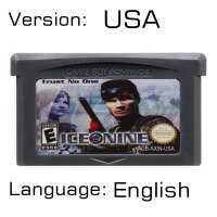 ビデオゲームカートリッジコンソールカード 32 ビット撮影ゲームシリーズ任天堂 gba: Ice Nine USA