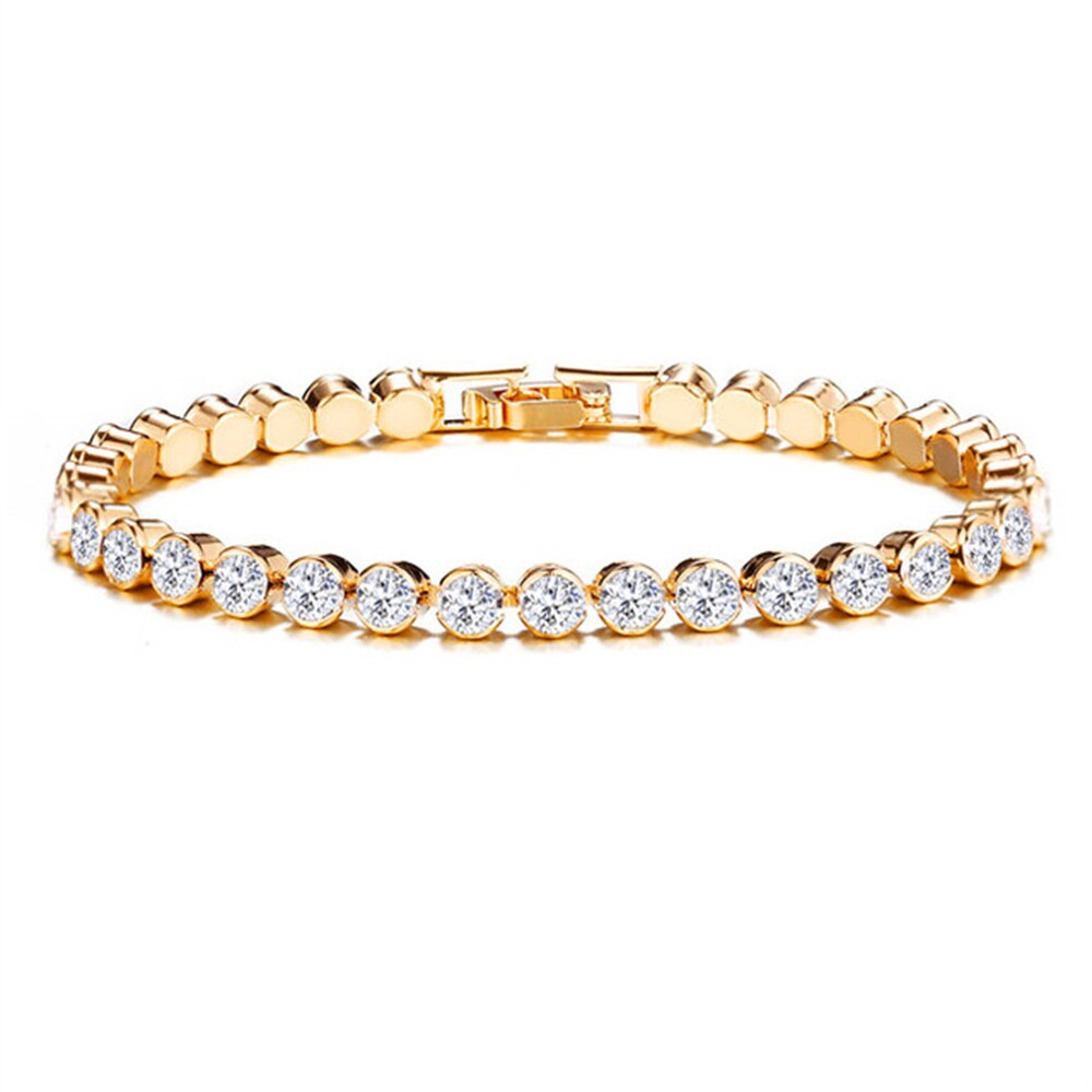 Cloe Tennisbracelet Crystal Steel main image 0