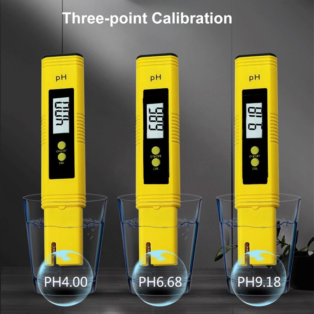 PH Meter Säure Meter Stift von Tester Genauigkeit 0,01 Automatische