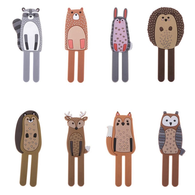 Cute Animal Koelkast Magneten Koelkast Sticker Multifunctionele Koelkast Sticker Creatieve Magneet Haken Home Decorations Sticker