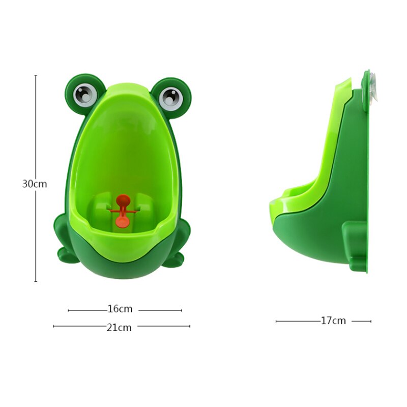 Kikker Kinderen Potty Toilet Training Kids Urinoir Voor Jongens Plast Trainer Badkamer Met Gericht Doel @ Ls