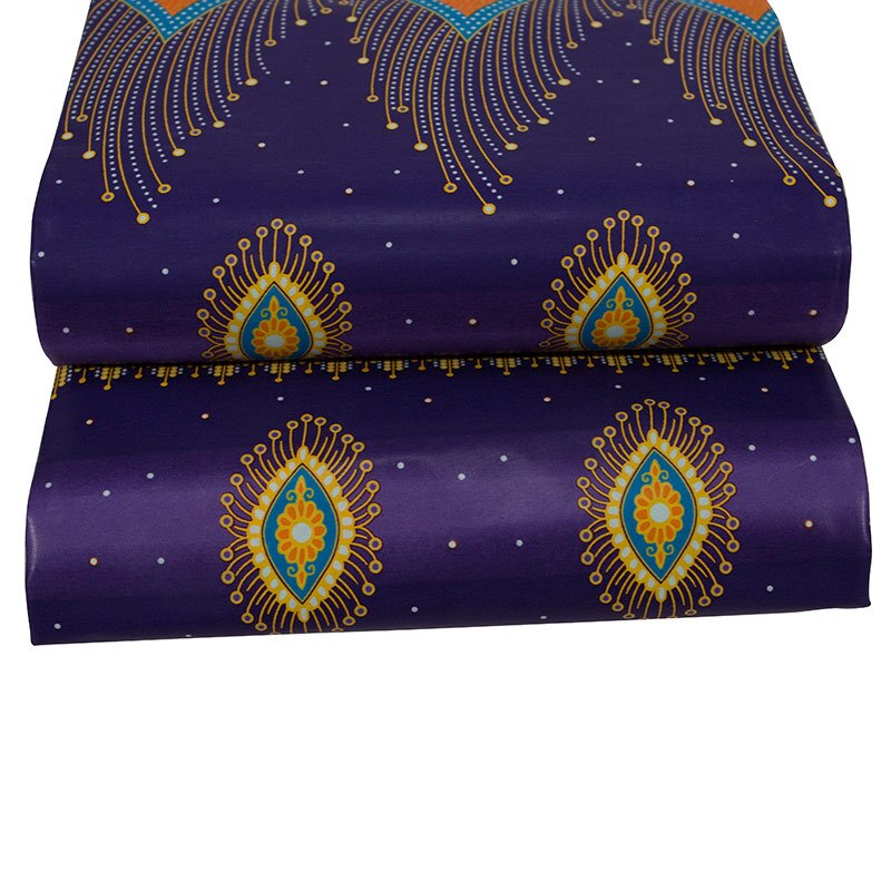 100% Katoen Stof Tissu Africain Waxprint 6 Yards Van Wax Africain Ankara Stof Voor Jurken