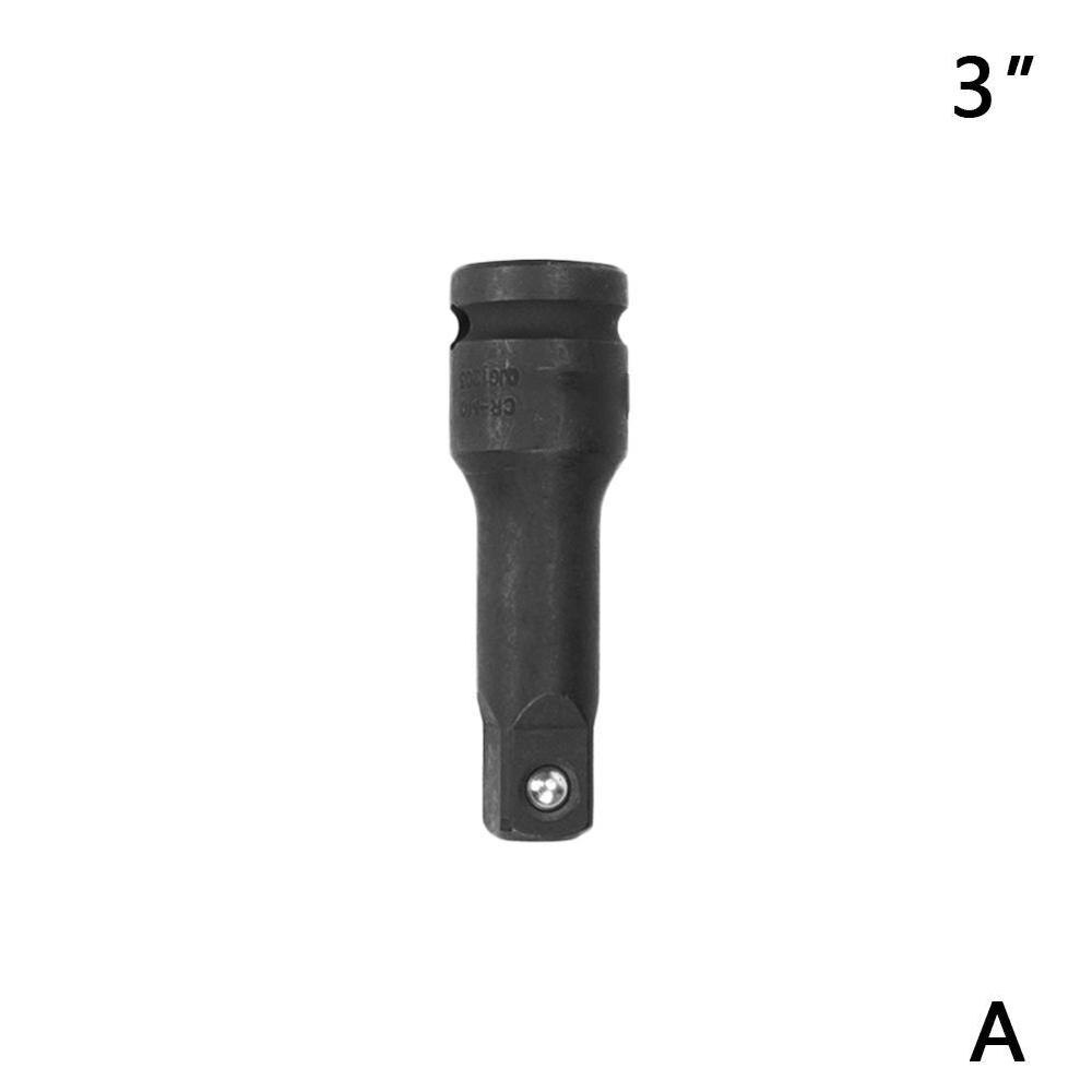 1Pcs Socket Adapter Set 1/2 Square Impact Socket Extension Power Drill Connector Adapter (Short) Bit K2I5: A