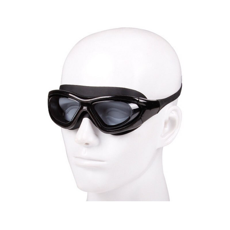 Gafas de natación graduadas para miopía, lentes ópticos de silicona para piscina, antiniebla, impermeables, para hombres y mujeres