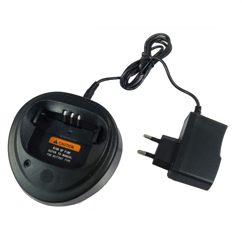 Chargeur de batterie pour les radios MOTOROLA, WPLN4137, CP200, EP450, CP040, CP140, CP180, DP1400, GP3688, PR400, DEP450: Black