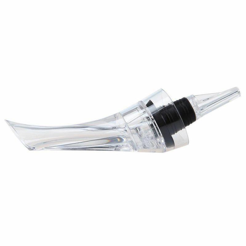 1pcs Red Wine Bottle Mini Travel Aerator Red Wine Whiskey Aerator Decanter Essential Set Quick Aerating Pourer Glass: Default Title