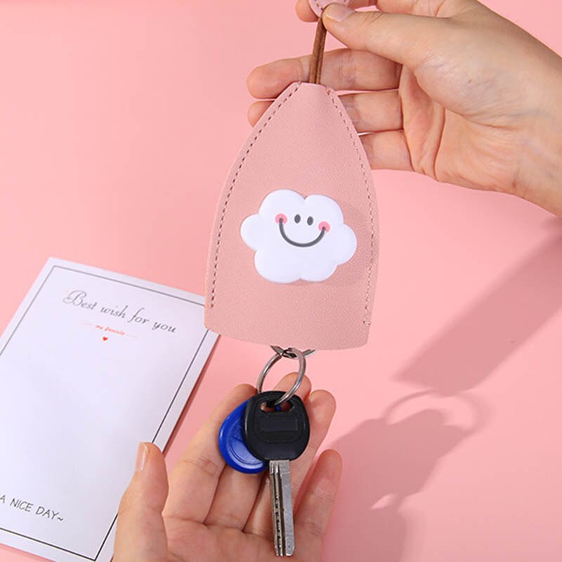 Śliczne owoce Unisex Pull typ futerał na klucze PU skórzany portfel na klucze Housekeepers uchwyt na kluczyk samochodowy Case nowy skórzany brelok etui