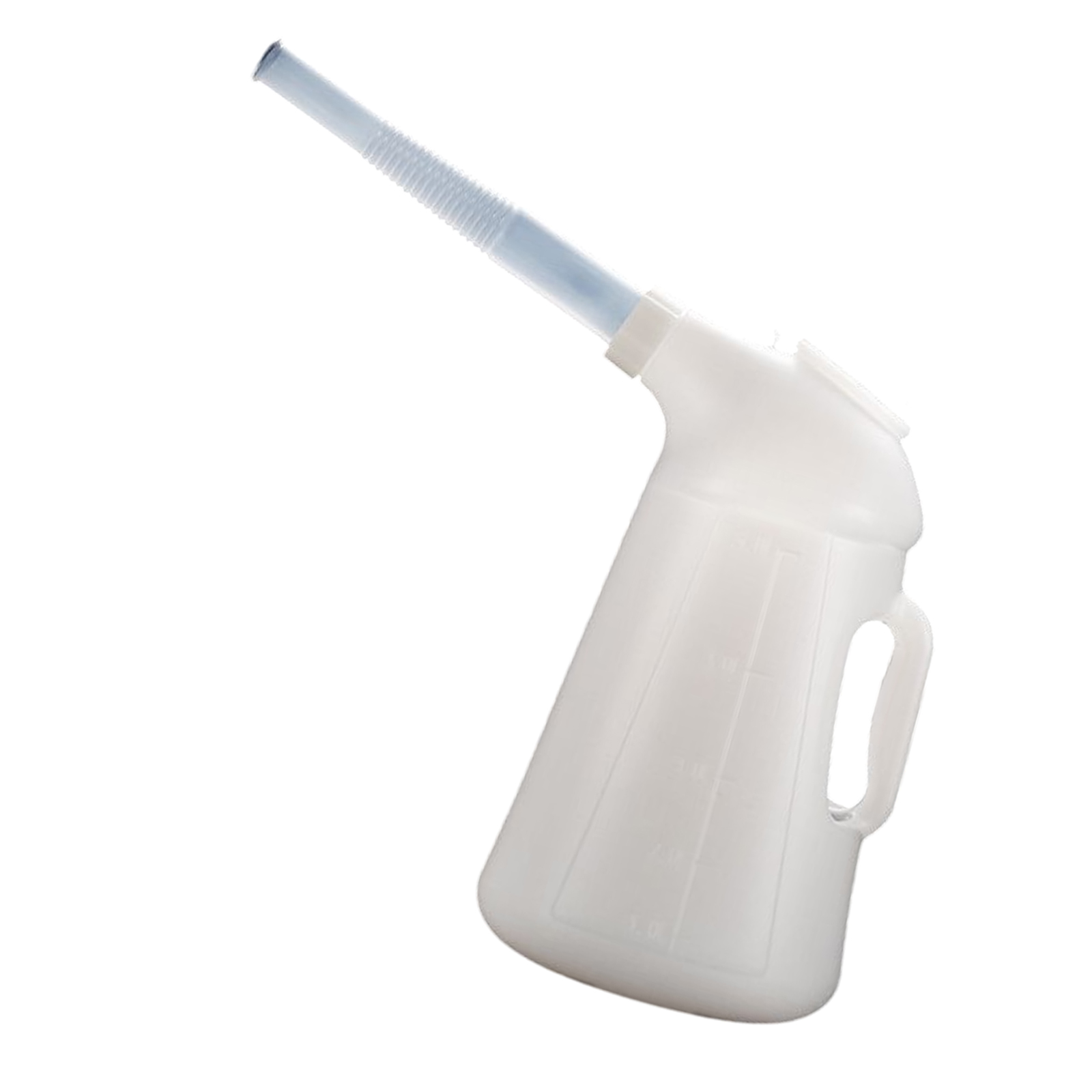 Jarra medidora de aceite de 1,2 L/2L/3L/4L/5L, tanque de gasolina con vertido Flexible para contenedor medidor de aceite de garaje automotriz