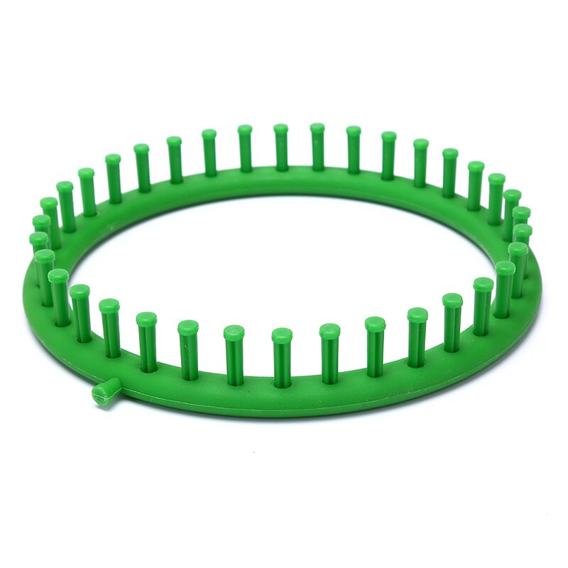 Plastic Round Knitting Looms Yarn Needle Knitter Set Sock for Scarf Hat Sweaters DIY Manual Weaving Knitting Craft Tools 1 set