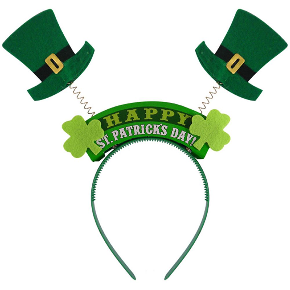 St Patricks De Ierse Hoed Van De Kabouter Van De Dag Stock Illustratie