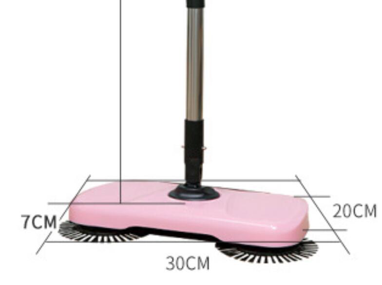 2 in 1 Portable mop Hand push lazy broom Household Hand-push sweeper