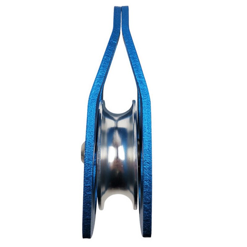 Lifting Heavy Objects Single Pulley Climbing/crossing/lifting/combination Pulley Airborne Aluminum Is Compact And Portable