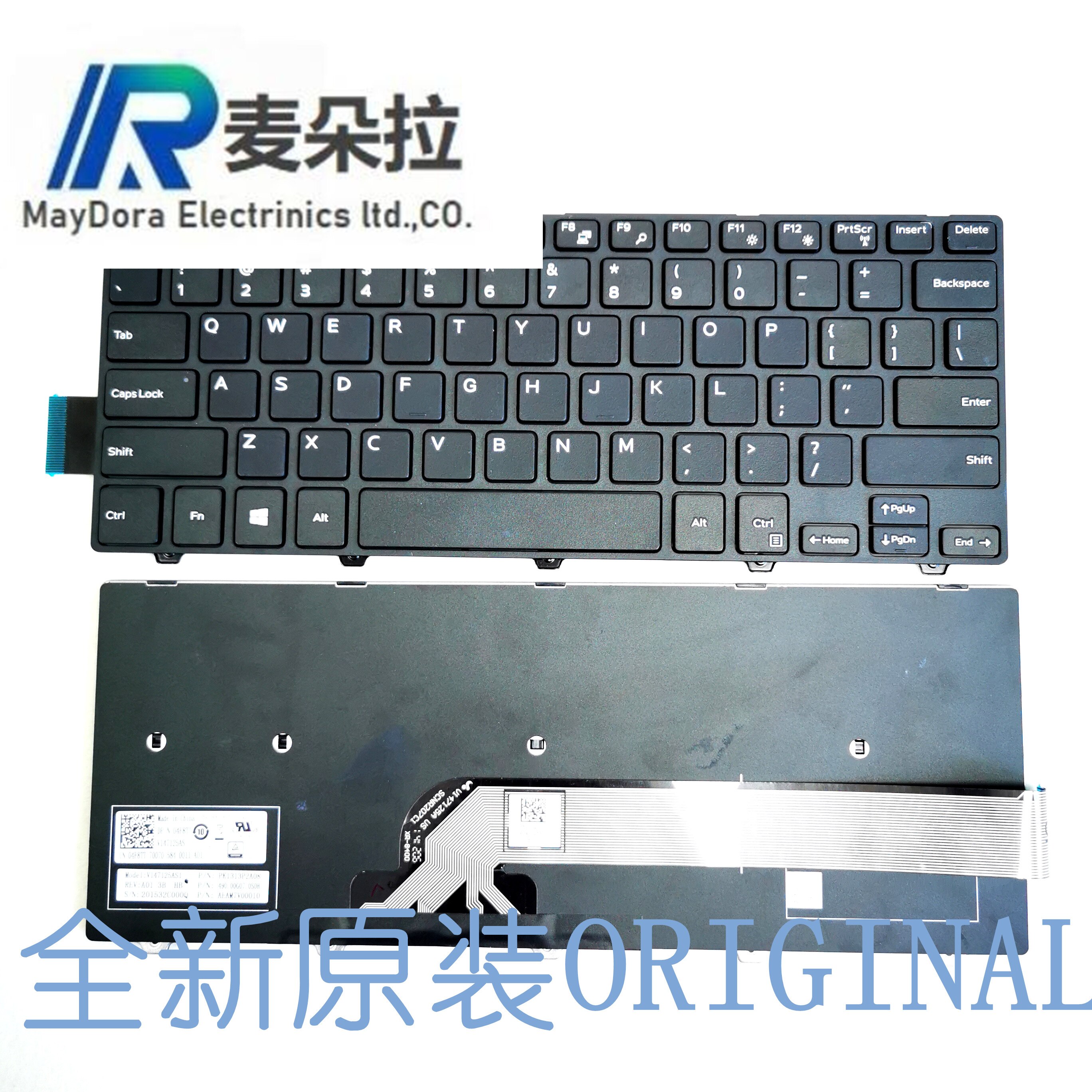 US keyboard For Dell Inspiron 14 3000 5000 3441 3442 3443 5442 5445 5447 3458 3459 7447 5423 V3460 P35G P52G laptop