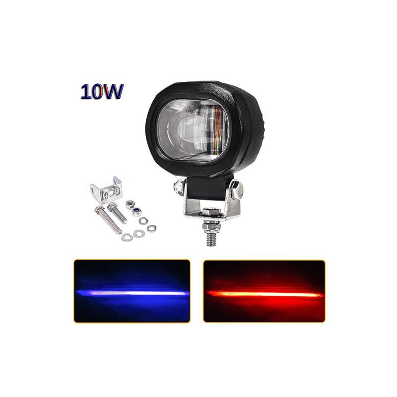 10 ~ 80V colore blu rosso per carrello elevatore luce laser carrello elevatore luce di lavoro LED luce di avvertimento carrello elevatore